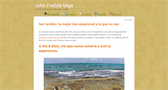 Desktop Screenshot of freddyvega.com