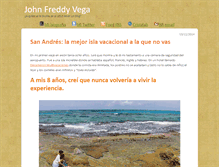 Tablet Screenshot of freddyvega.com